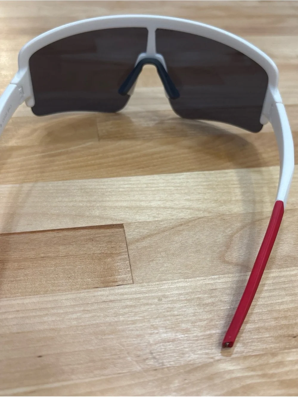 Shady Rays Shield SH-3 Sunglasses Polarized UV400 White plastic frame
